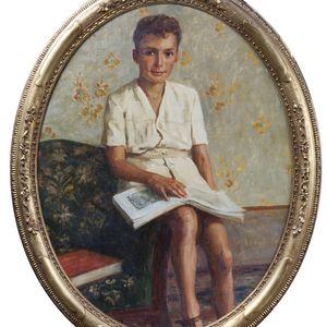 Ritratto di Bruno Marchi a nove anni